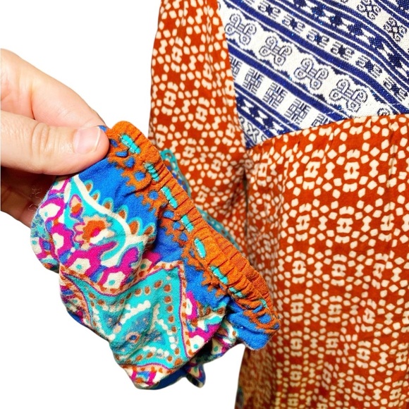 Flying Tomato Vibrant Multicolor Tunic Dress - Picture 5 of 16